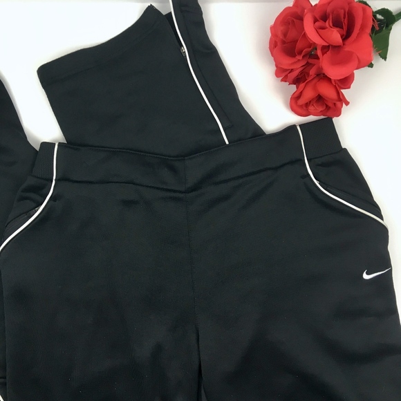 Nike Pants - NIKE Black Fit Dry Workout Pants Size Large 12–14